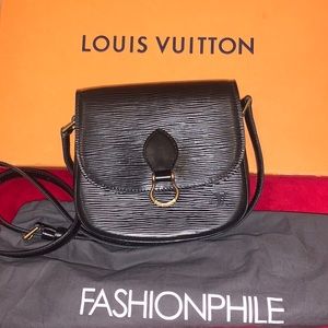 Guaranteed Authentic Louis Vuitton Black Epi Saint Cloud (LV below $500) 🤩